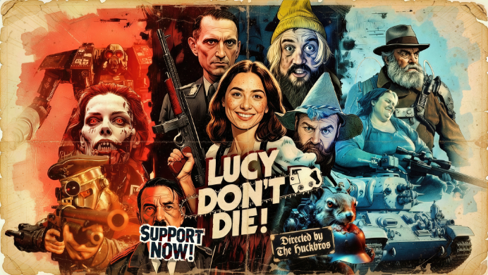 Lucy Dont Die - Das ber Final Kickstarter Poster - Censored - Support Now