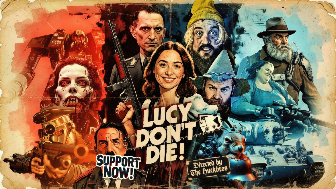 Lucy Dont Die - Das ber Final Kickstarter Poster - Censored - Support Now